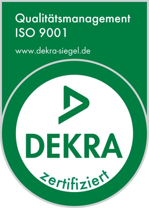dekra iso 9001 zertifiziert
